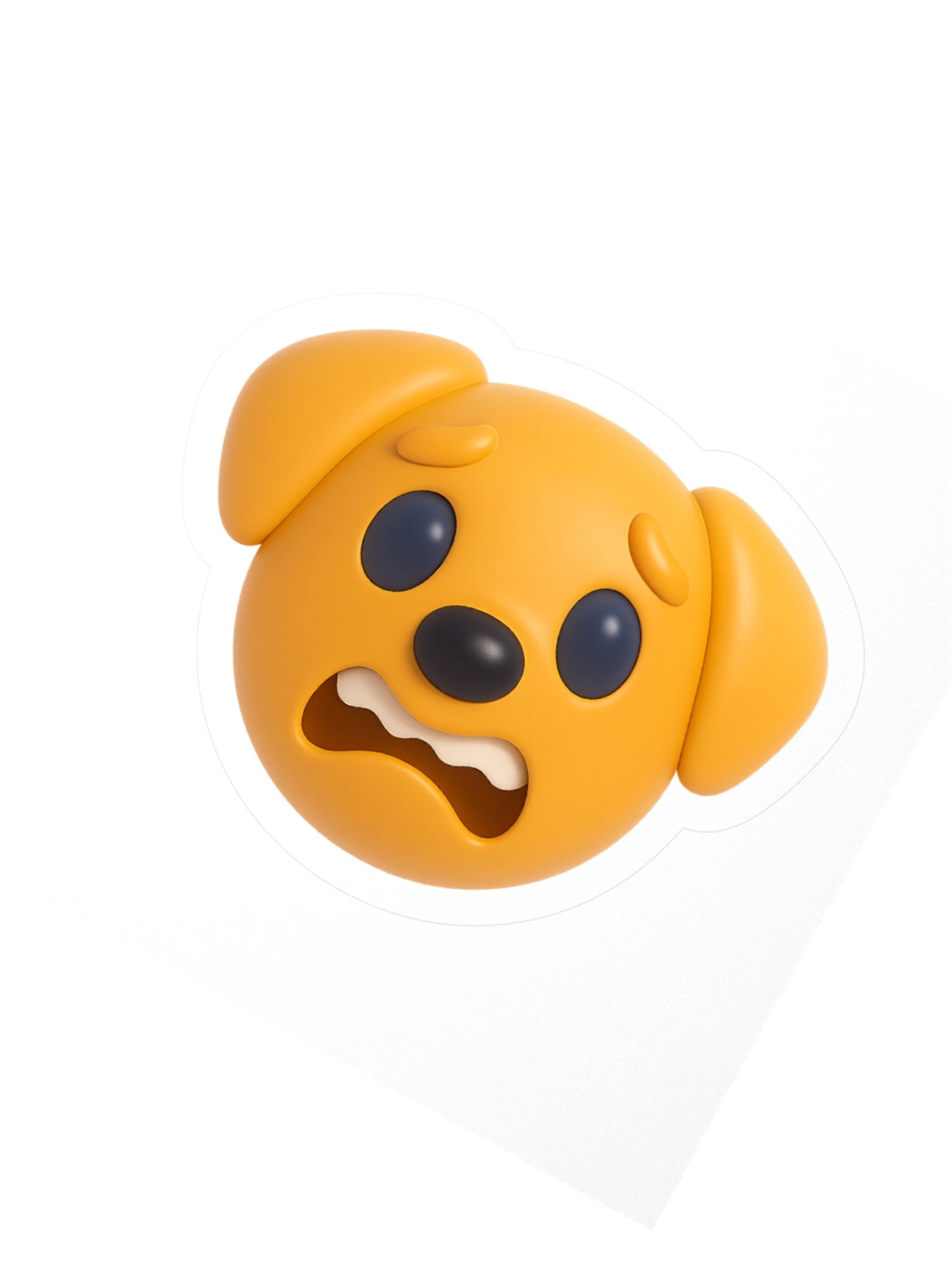 Scared Sammy Sticker product image (2)