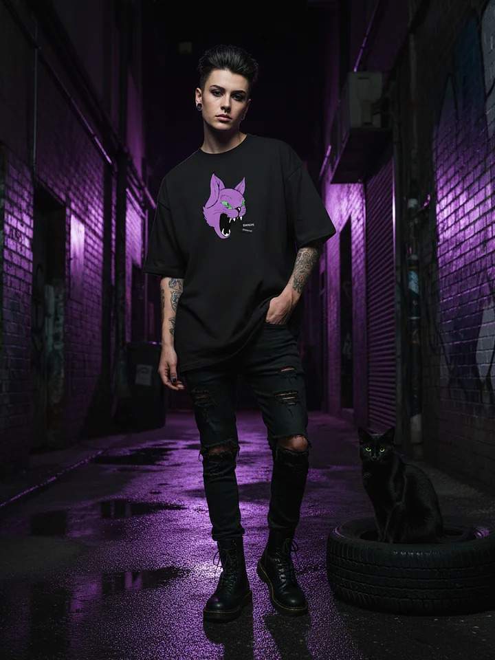 KROMA // Oversized Heavyweight Tee (Black) product image (2)