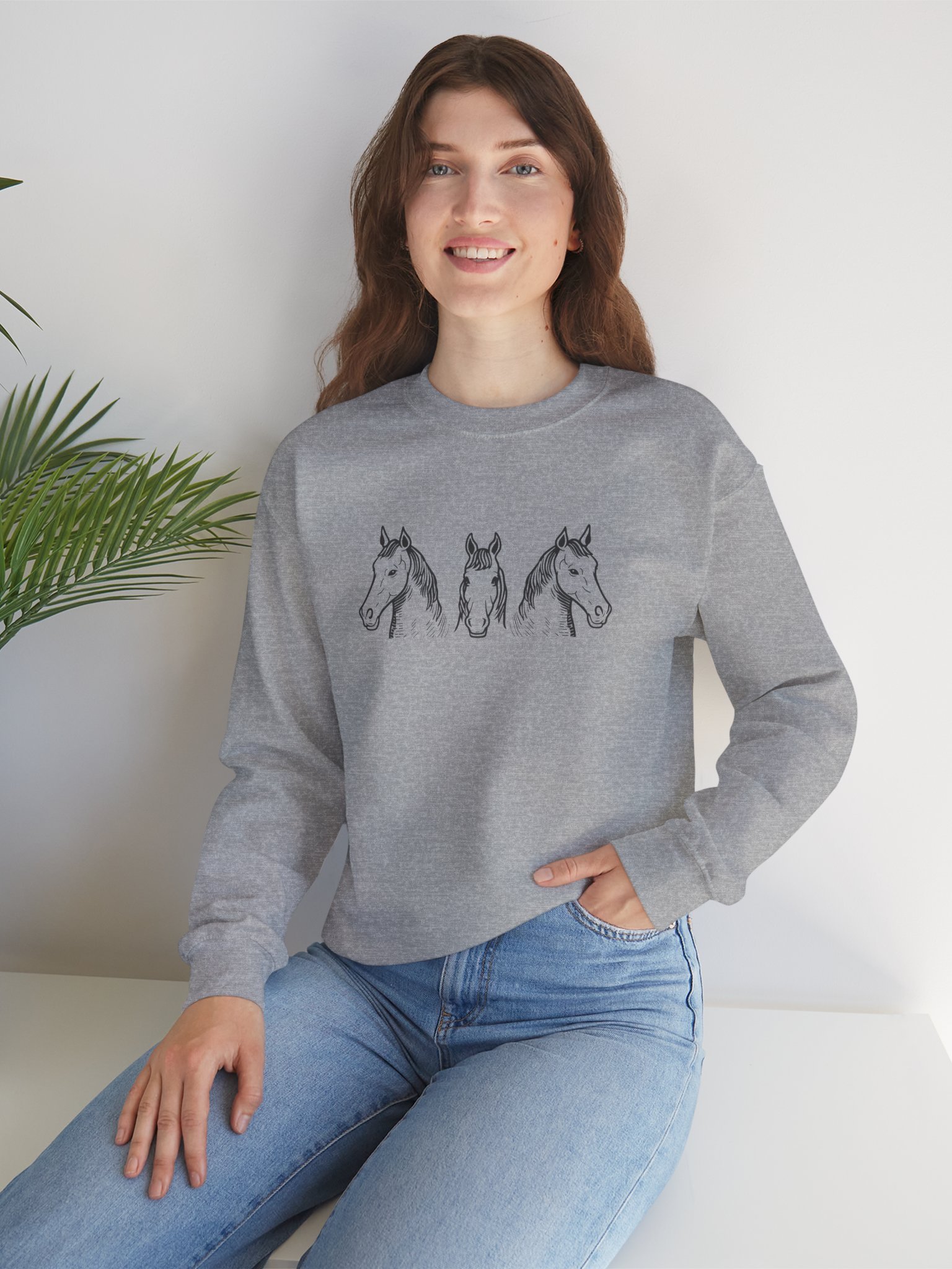 Horse Trio Sweatshirt product image (2)