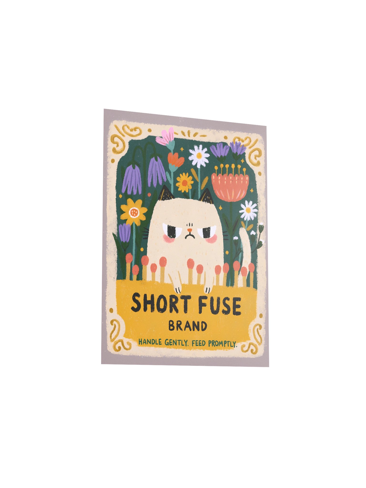 Short Fuse Cat Poster product image (11)