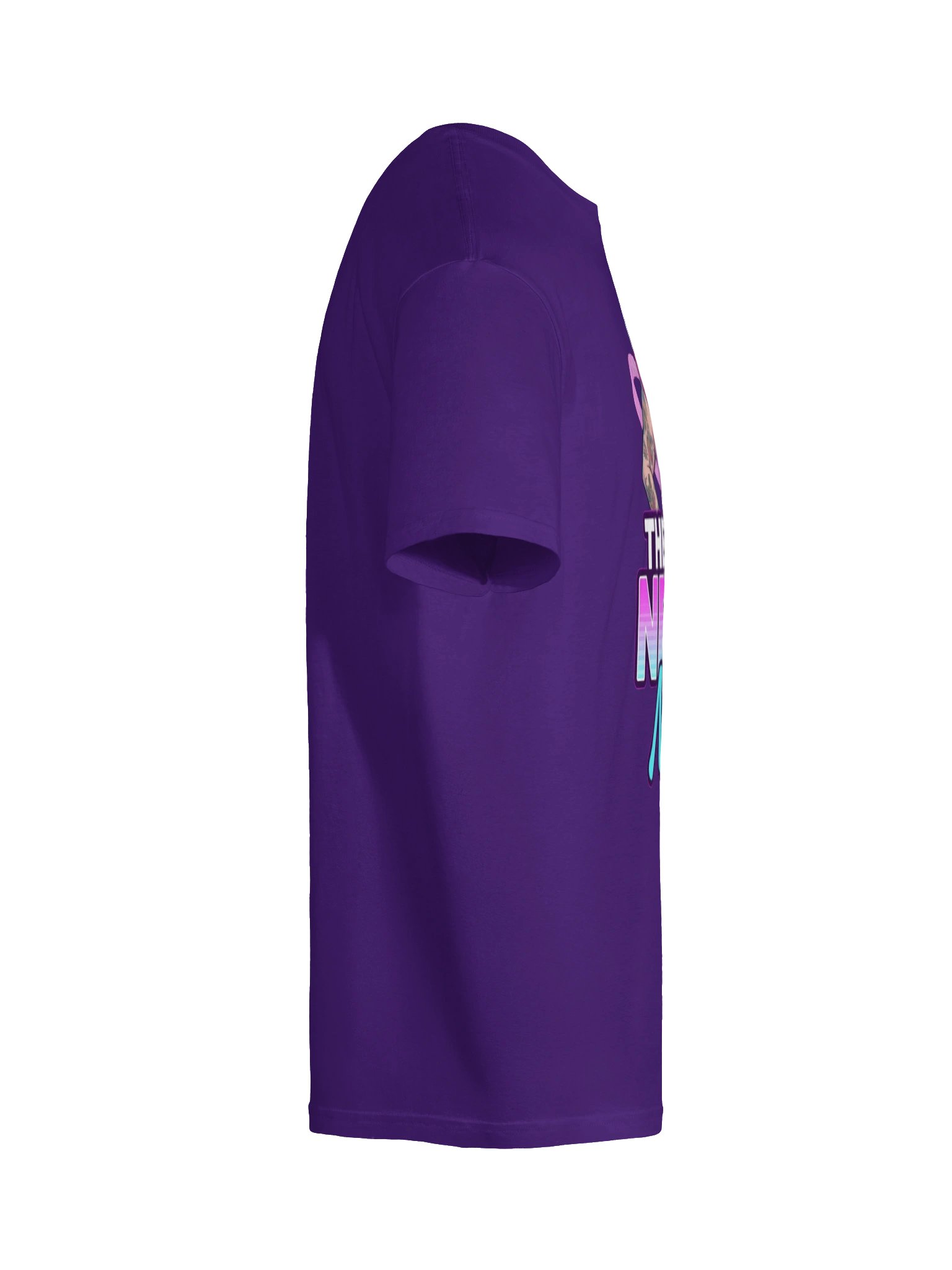 Nerdy Nudist Logo Tee (purple, navy) product image (10)