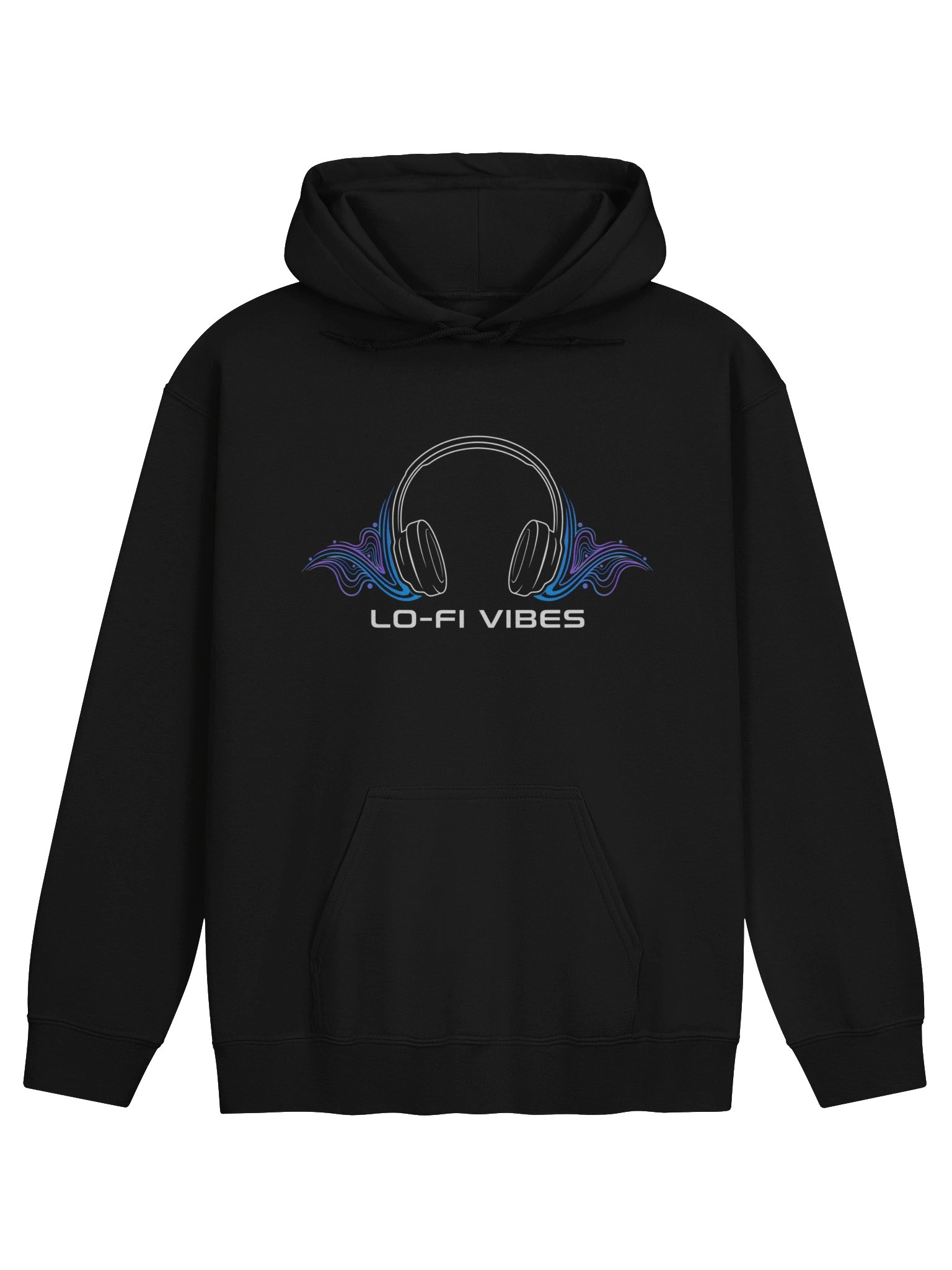 Lo-Fi Vibes Headphones Hoodie product image (1)