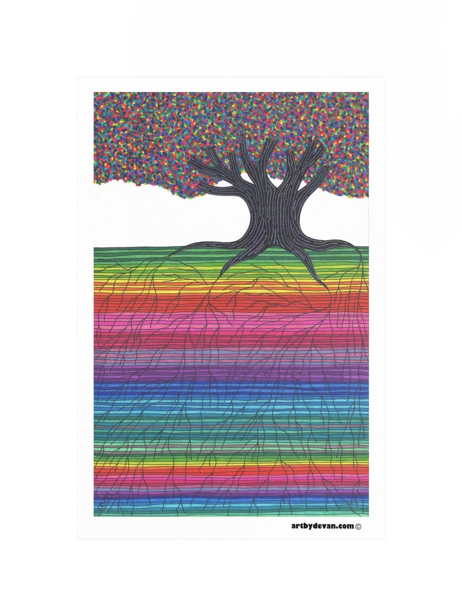 Art Print: Tree of Connections product image (4)