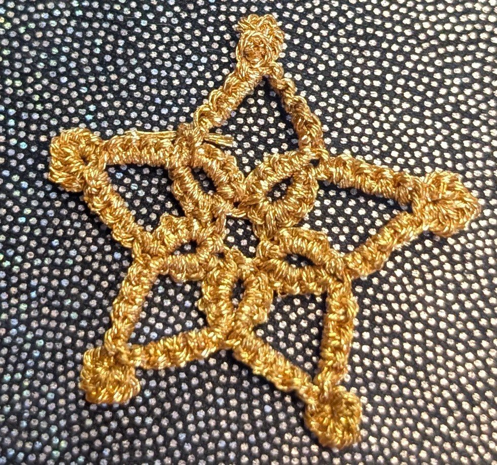 Small Star Shuttle Tatting pattern product image (1)