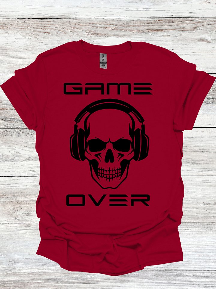 Game Over Skull T-Shirt product image (1)