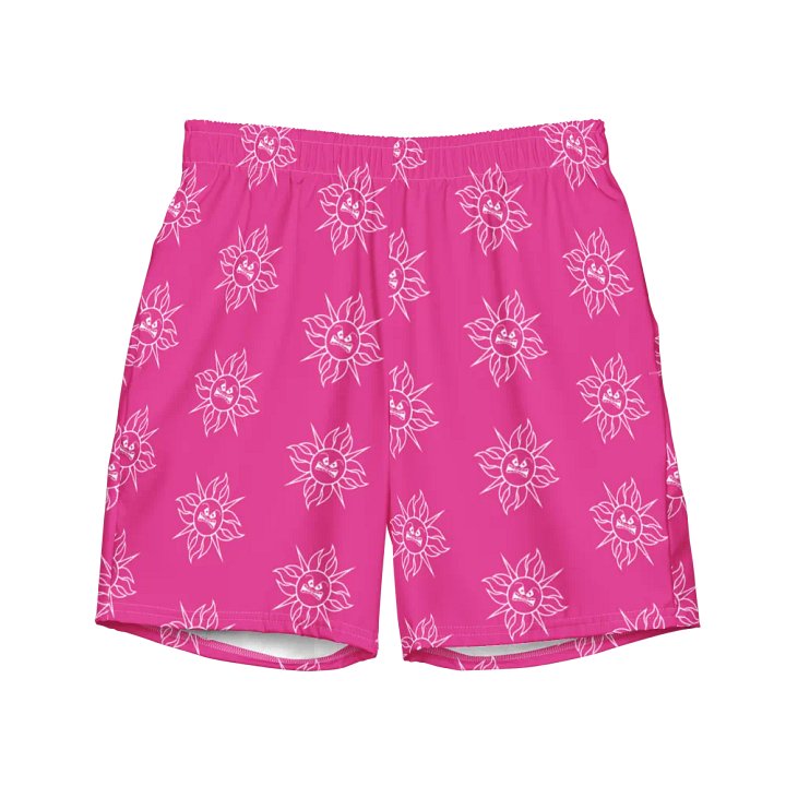 Summer Gamer Boys Swim Trunks (PINK) product image (1)