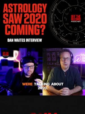 Dan Waites from the World Astrology Report came on the Off The Record Podcast with me to talk about his journey into Astrology, the prediction of 2020, AI, UFO/UAP and what's next for humanity. The full episode will be public on my YT channel on Friday Aug 28th. Early viewing is avilable NOW for channel members and Patreon subscribers. Link in my bio! #astrology #astrologytiktok #2020 #AI #UAP