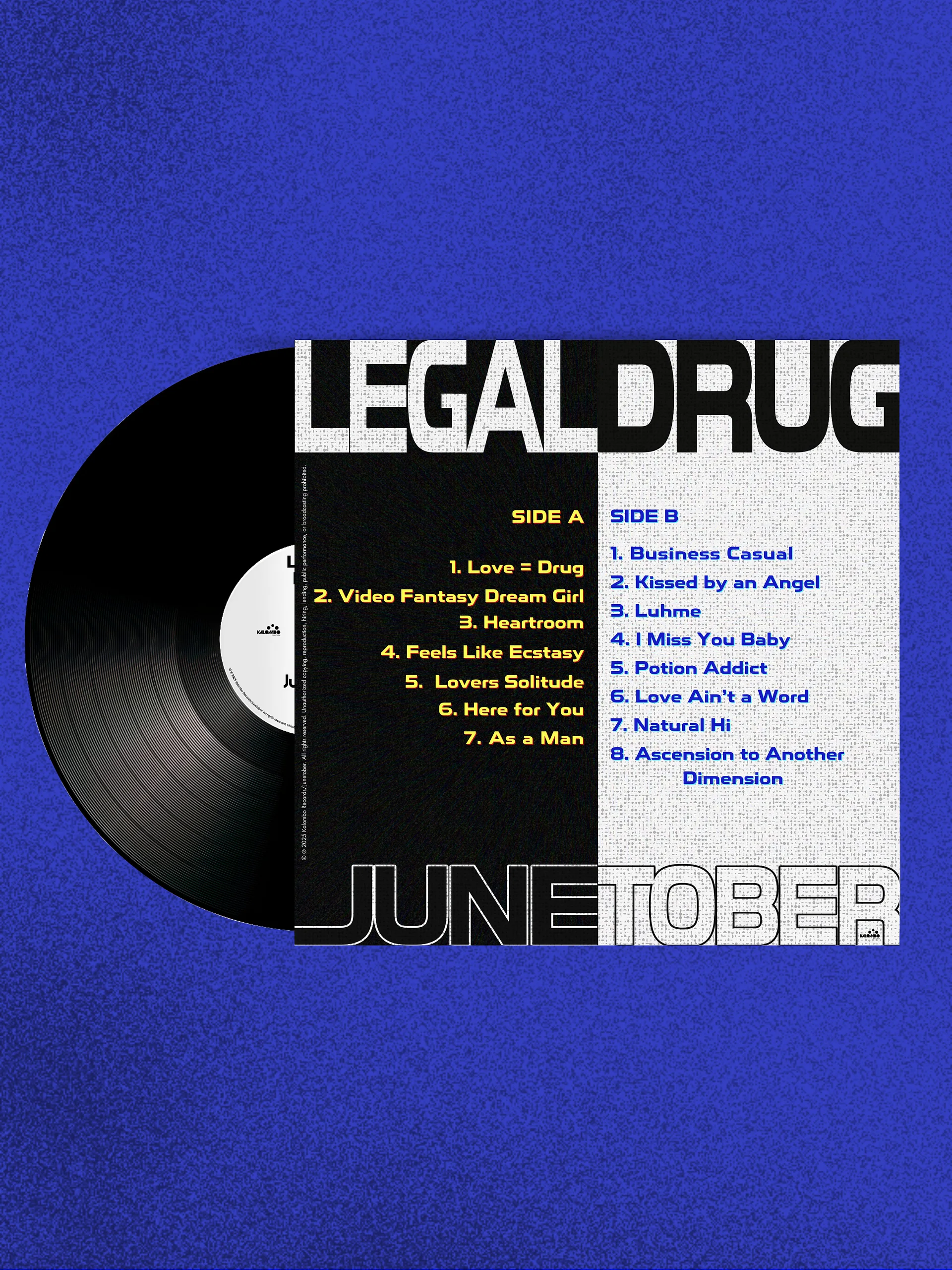 LEGAL DRUG : Limited Edition Vinyl (PRE-ORDER) product image (2)