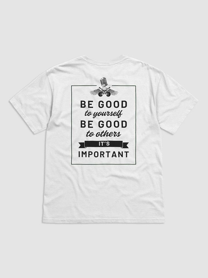 Be Good HMA Tee (Black Text) product image (2)