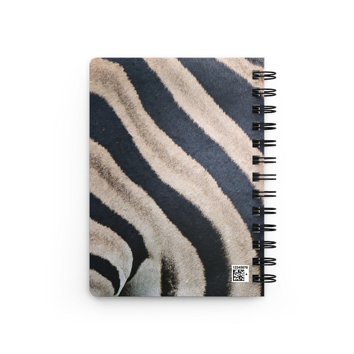 Zebra skin note pad you will be the talk of the town product image (2)