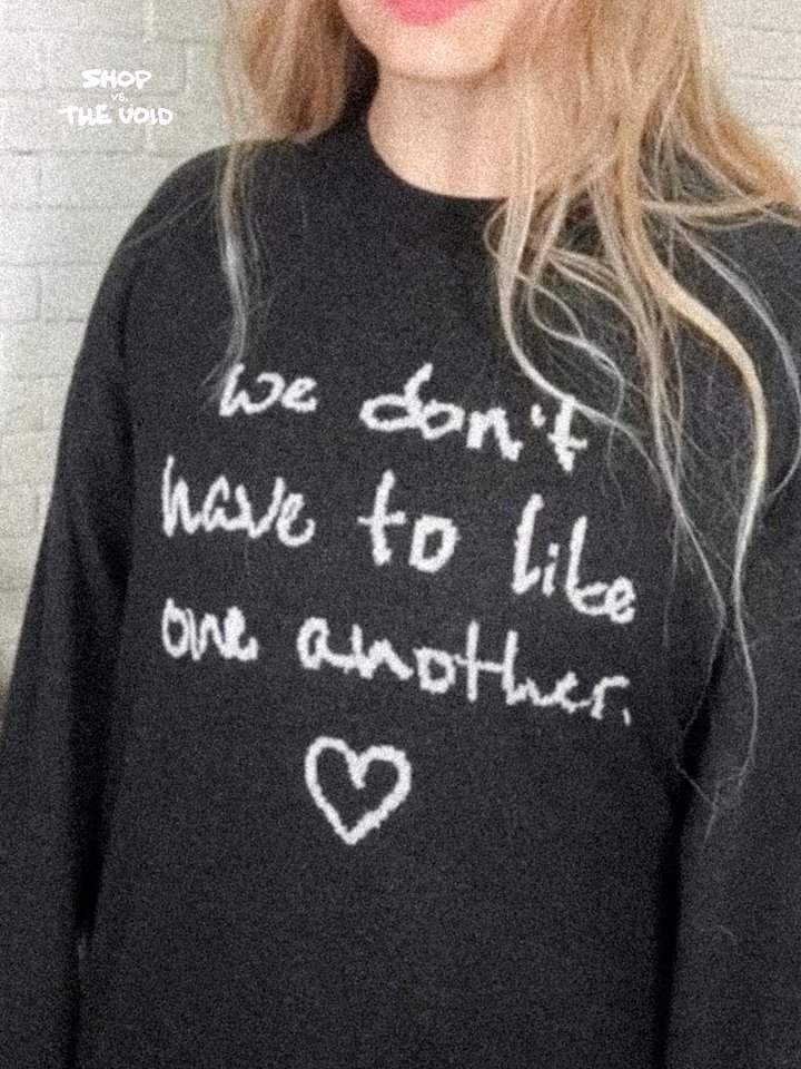 ONE ANOTHER (MJ's version) knitwear relaxed crewneck product image (1)