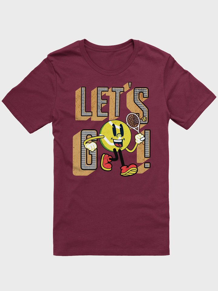 Lets Go Mascot Tennis Ball Vintage T-Shirt product image (1)