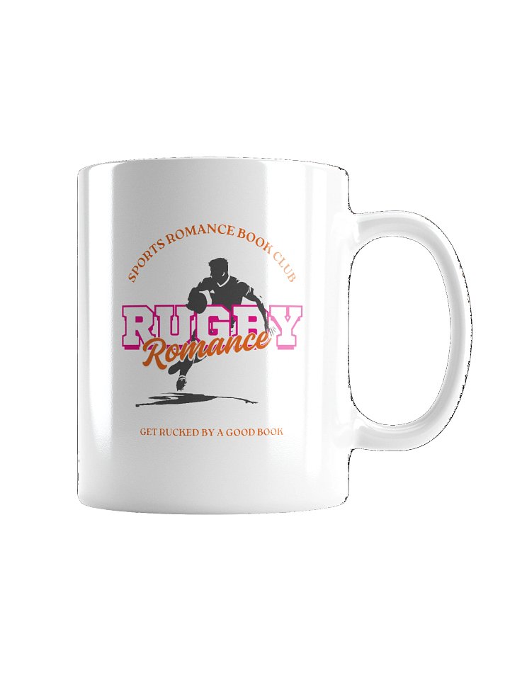 Rugby Romance White Glossy Mug product image (2)