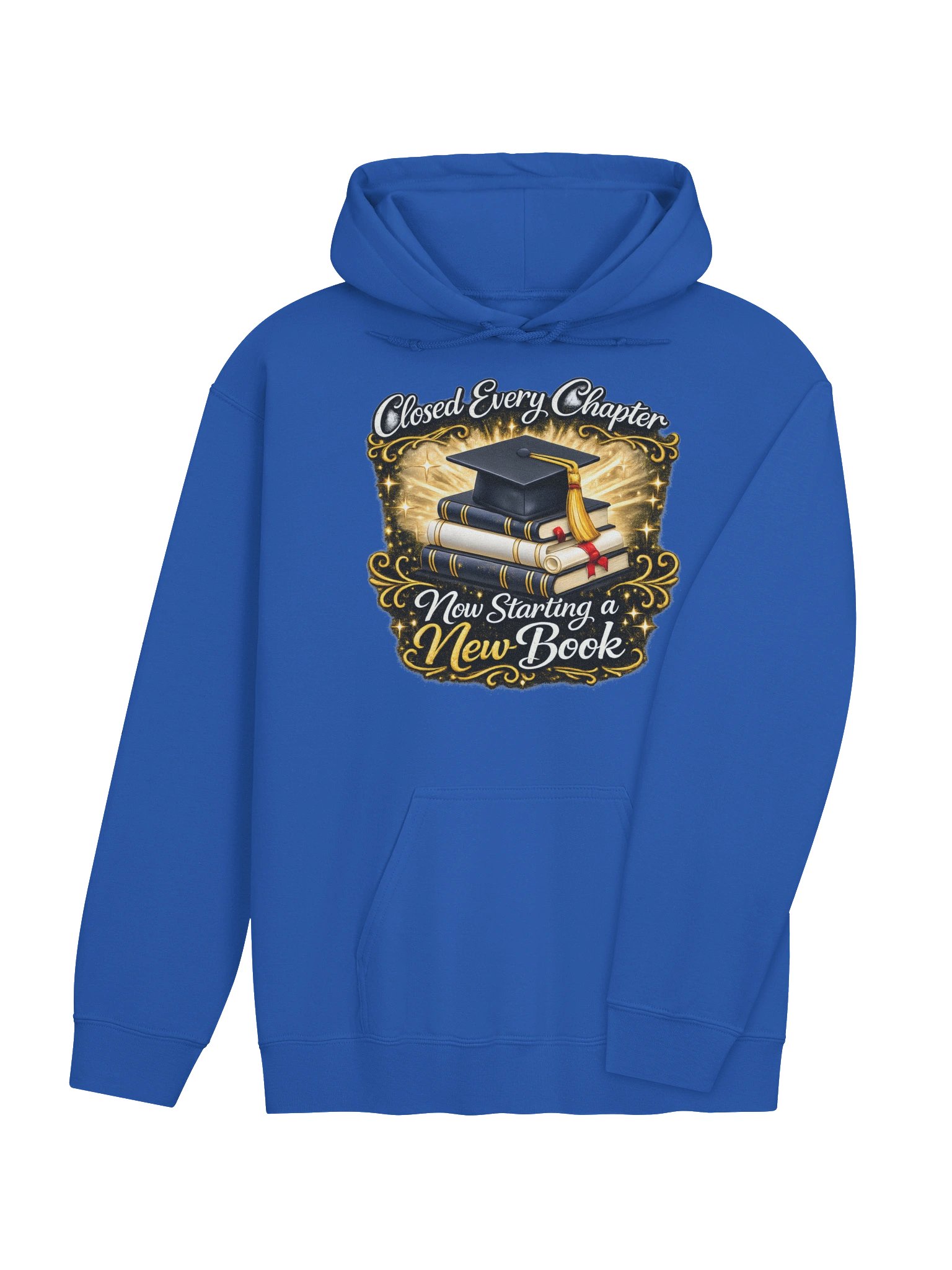 Closed Every Chapter Now Starting a New Book — Men's Graduation Hoodie product image (32)