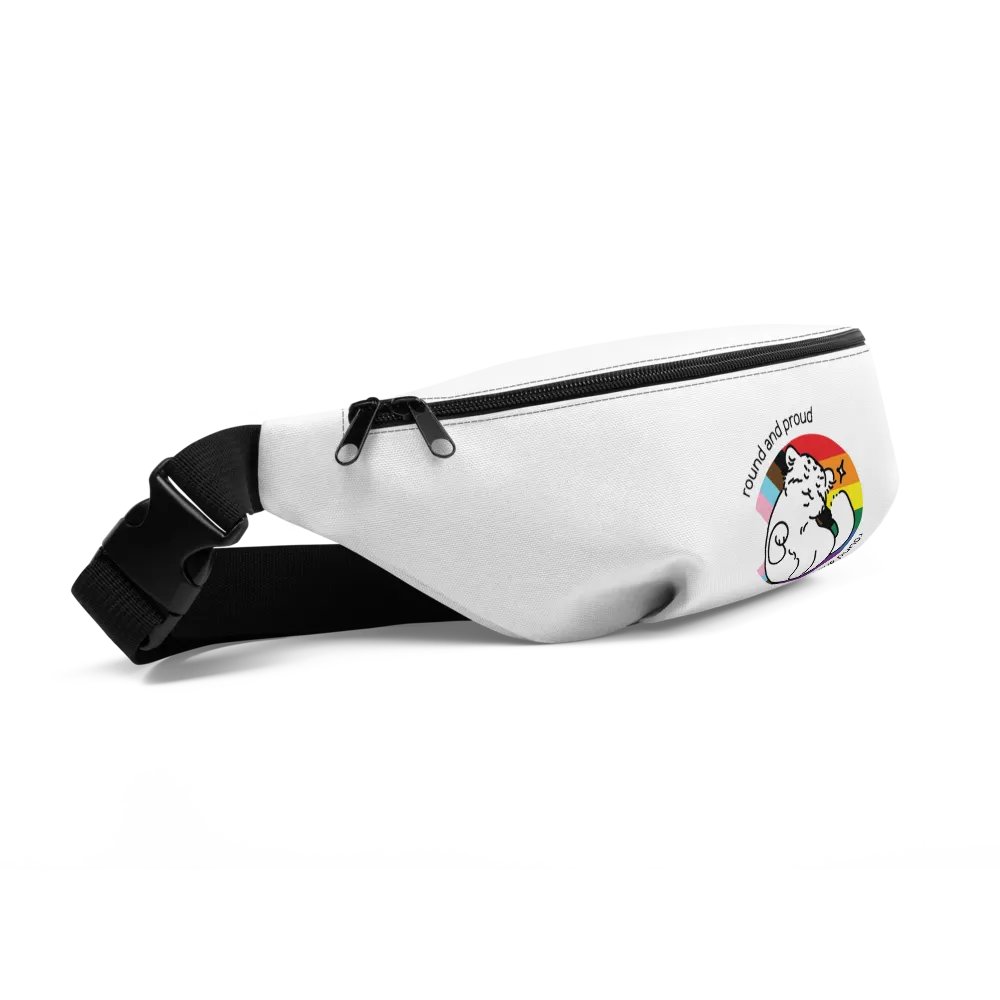 Round and Proud Manul Pride Version - Fanny Pack product image (2)