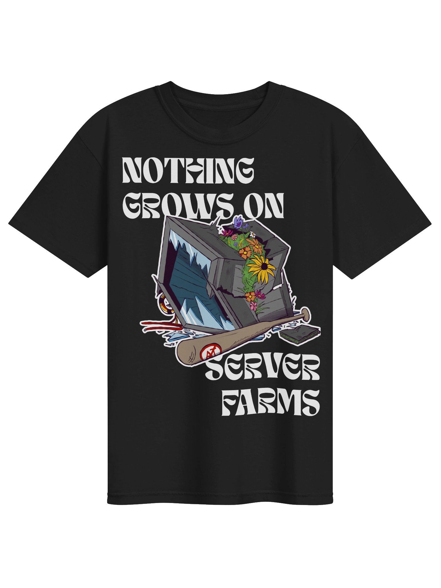 Nothing Grows on Server Farms Tee product image (1)