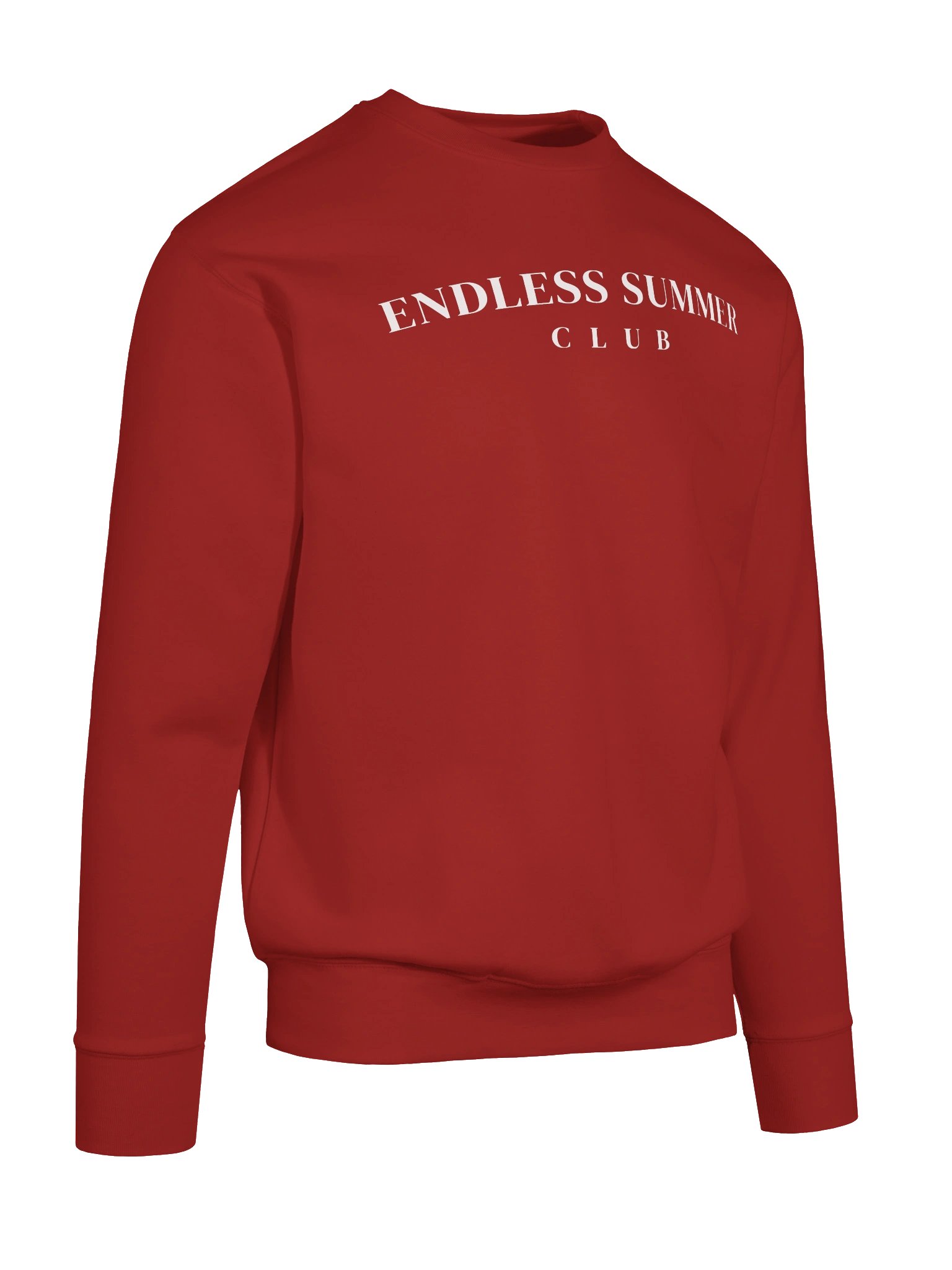 Endless Summer Club Arch Sweater Dark Red / Pink product image (10)