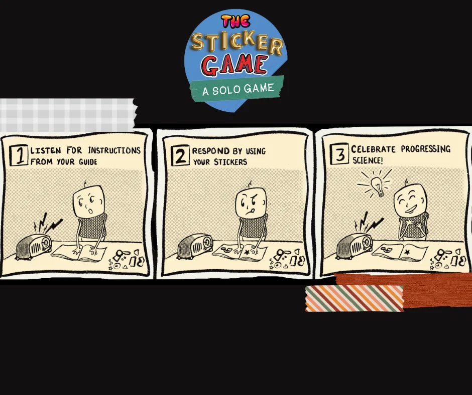 (Digital) The Sticker Game: An Interactive Audio Drama Journaling Experience product image (4)