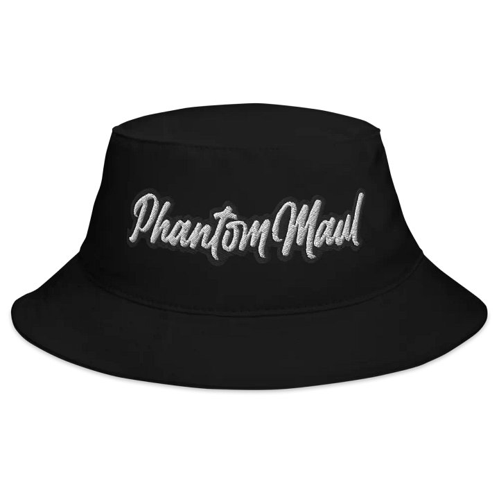 'PhantomMaul' Bucket Hat White Lettering product image (2)