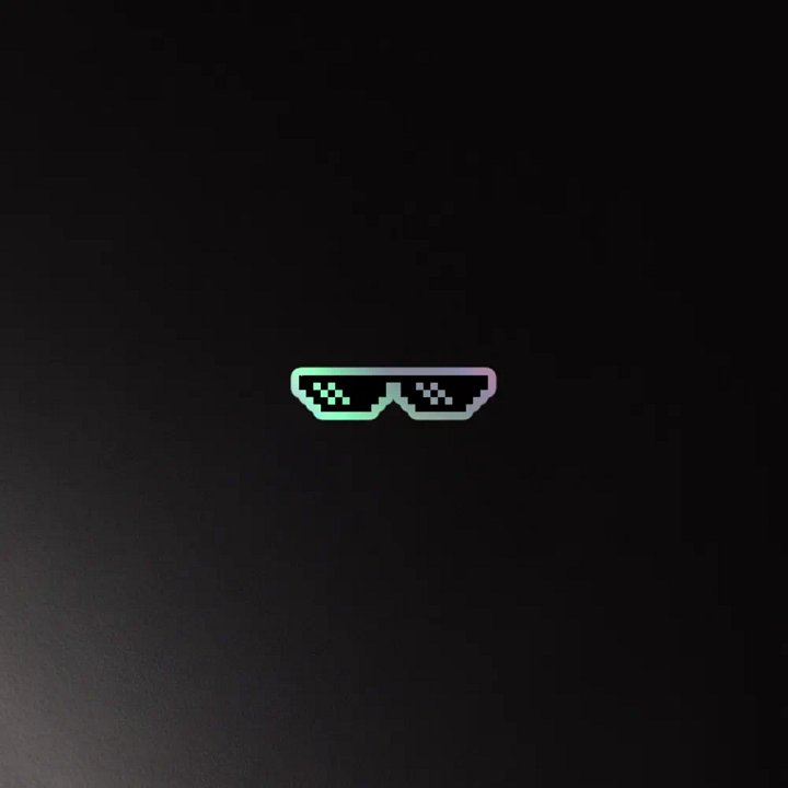 STICKER DE LAS GAFAS THUG LIFE product image (4)