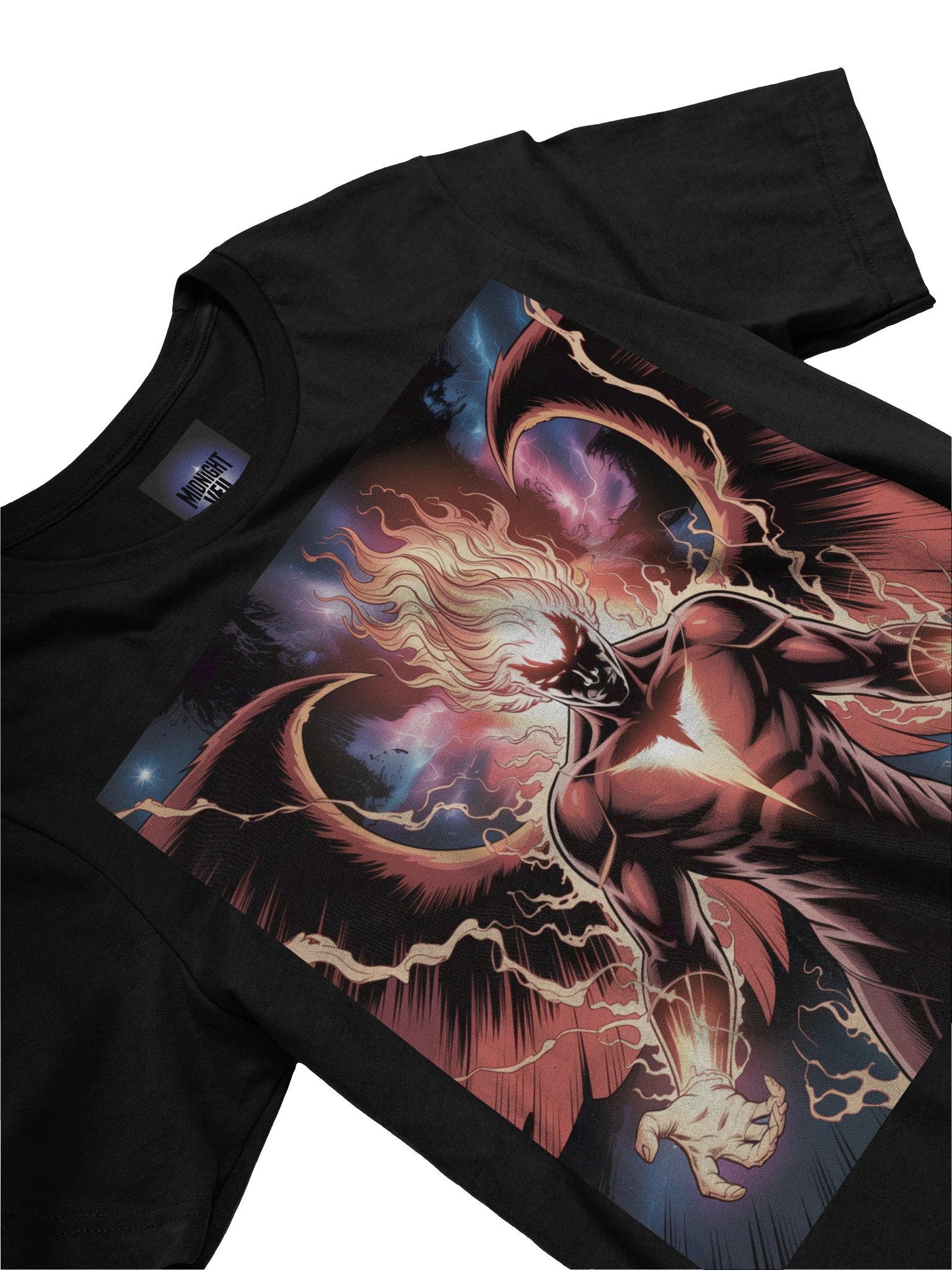 Dark Phoenix Cosmic Fury Supersoft T-Shirt – Inferno Wing Eclipse product image (5)