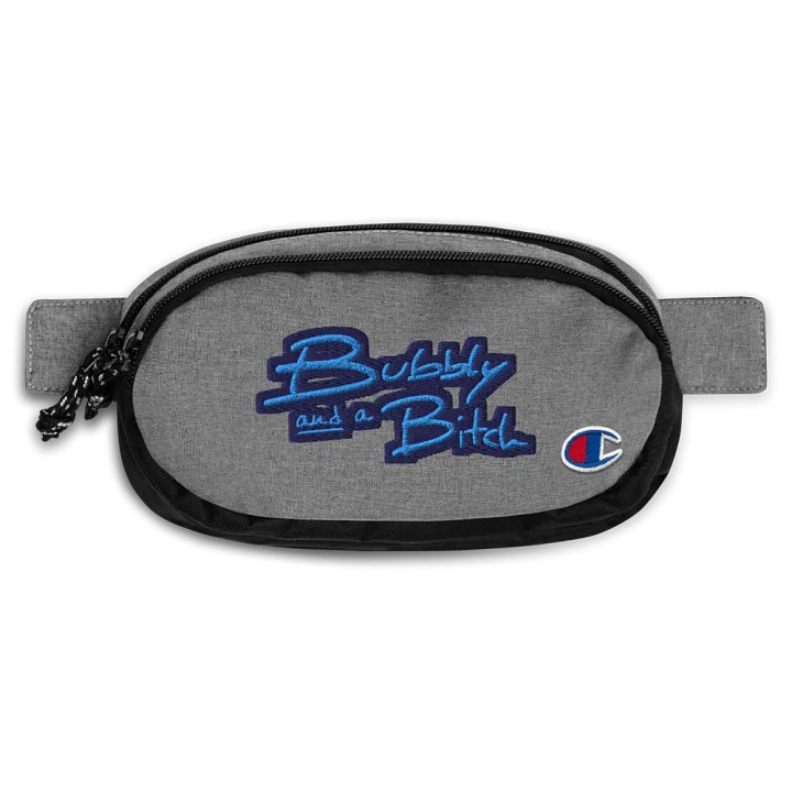 Bubbly and a B (electric design) champion fanny pack product image (1)
