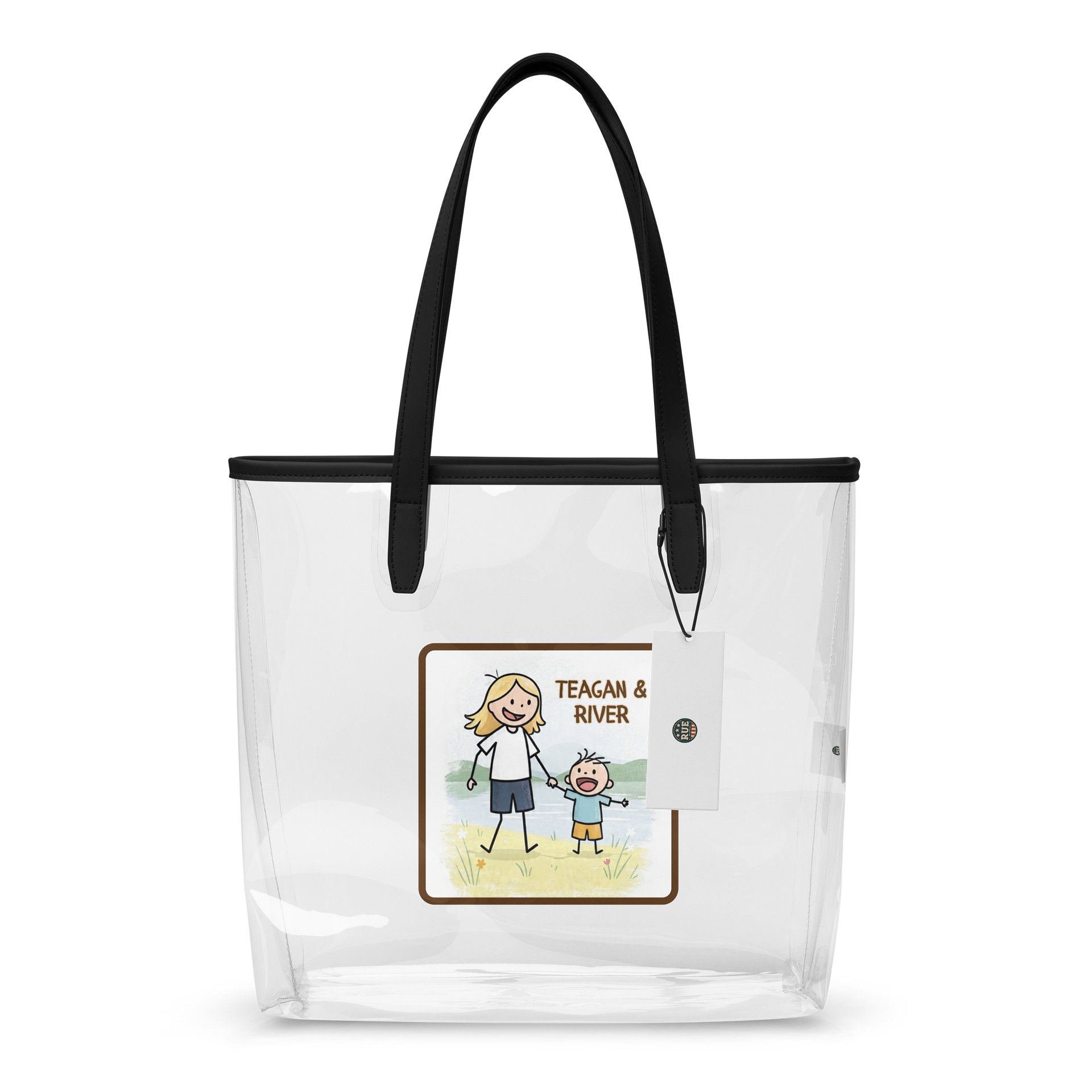 Teagan & River Clear Tote Bag product image (1)