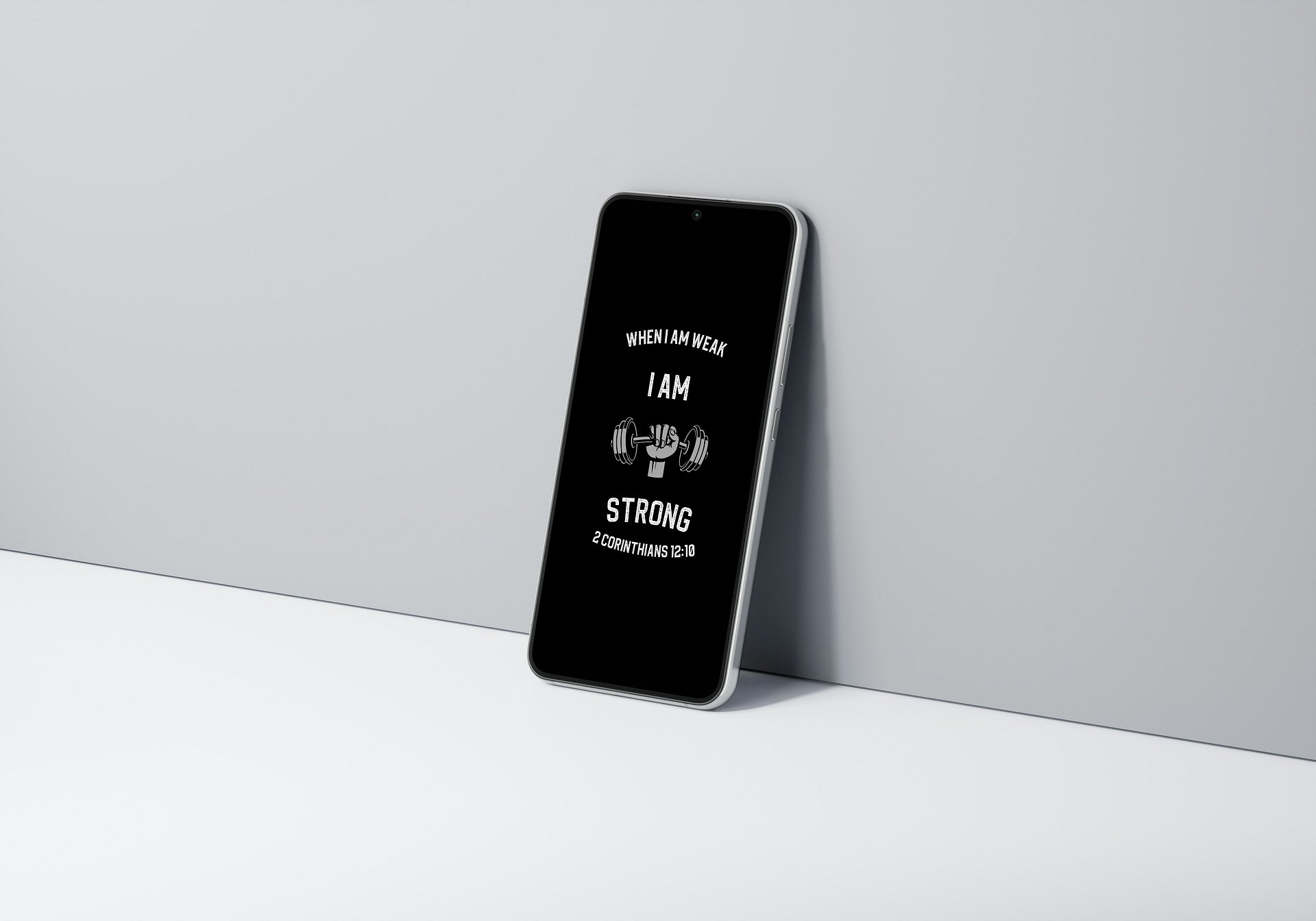 I Am Strong Smartphone Wallpaper product image (5)