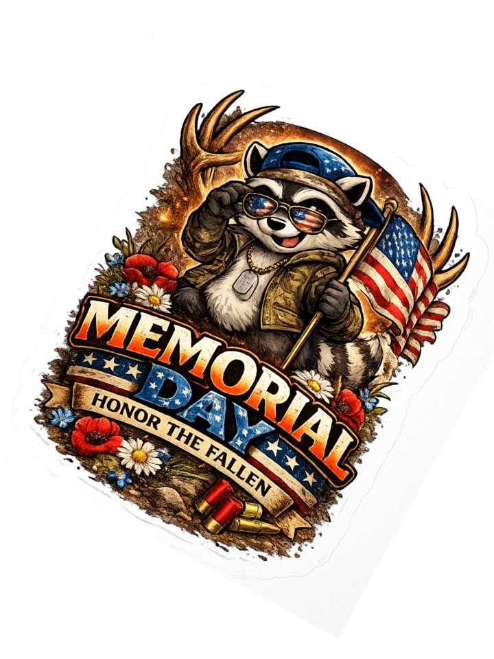 memorial day sticker style 2 product image (8)