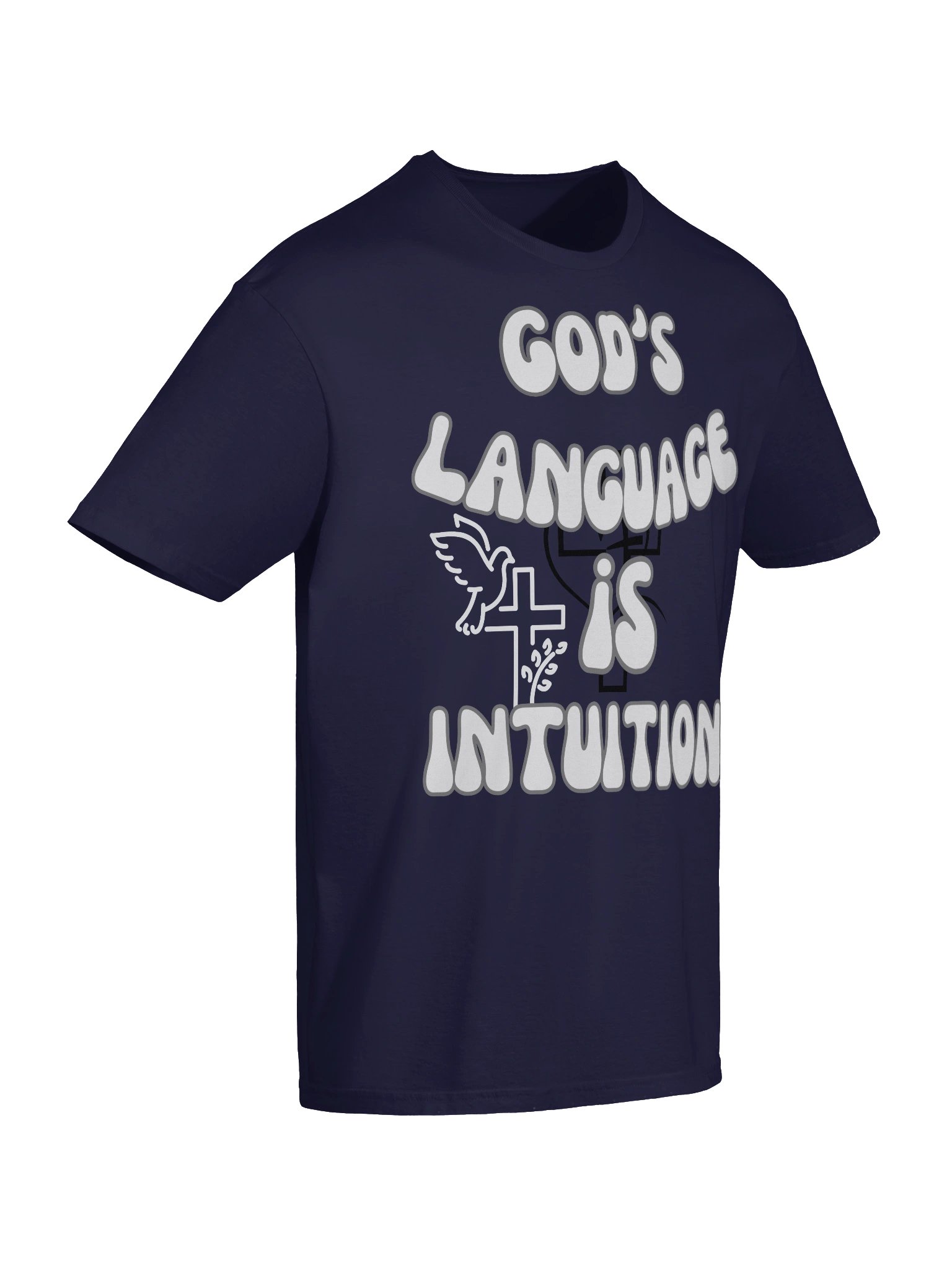 God's Language is Intuition Unisex T-Shirt product image (49)