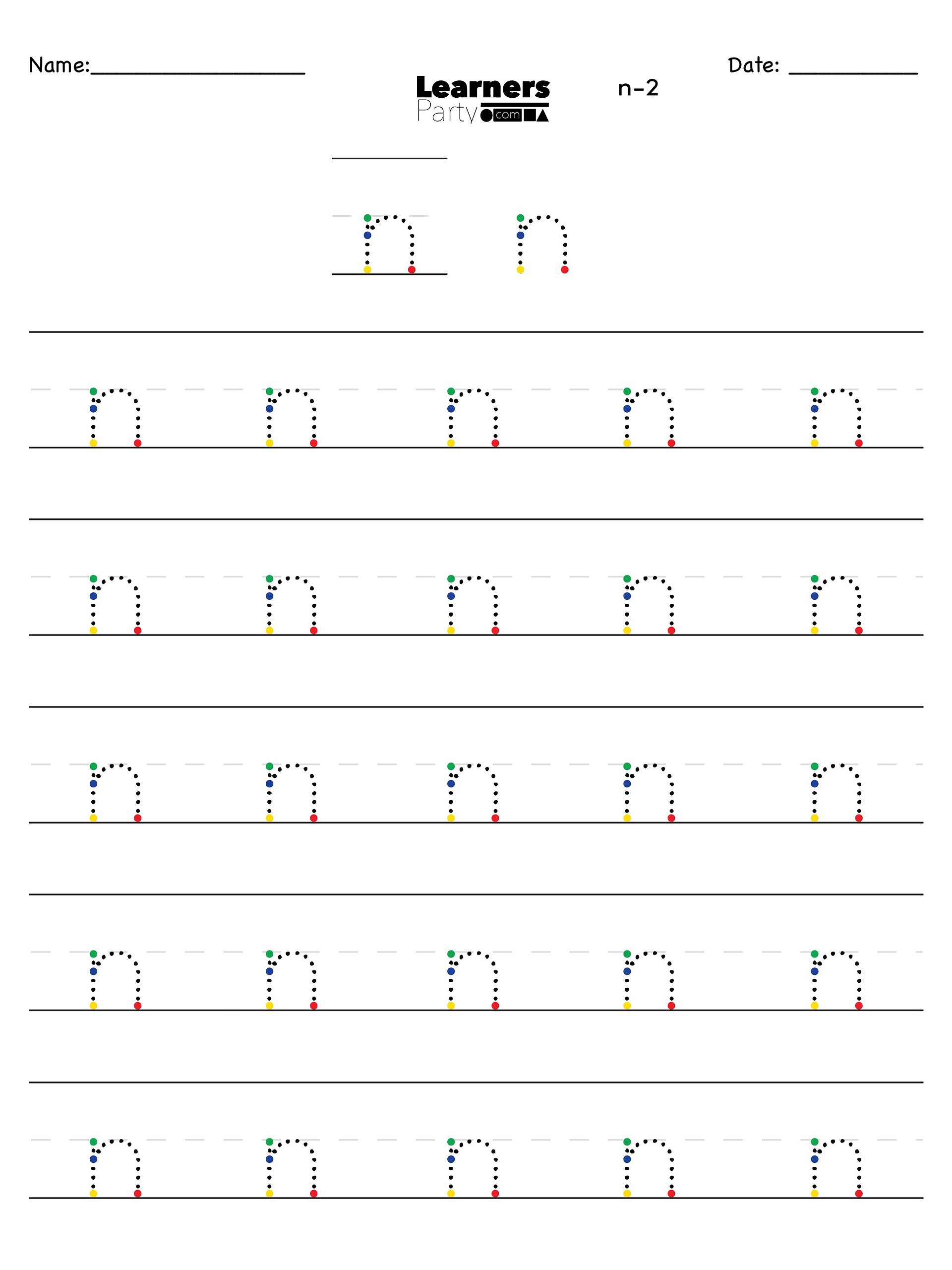 N/n - New Digital Product Progressive Letter Builder product image (3)