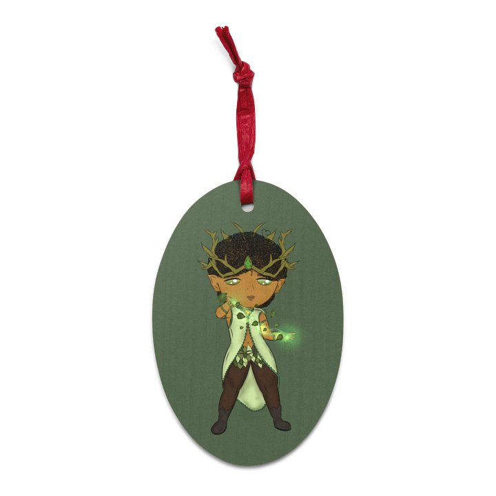 Nature Mage Zhen | Wooden Ornament product image (2)