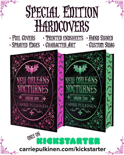 Holy hellhounds! Is this for real? 😲
You bet it is!

My most beloved series will soon be available in Special Edition Hardcov...