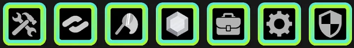 Neon Green Role Icons product image (1)