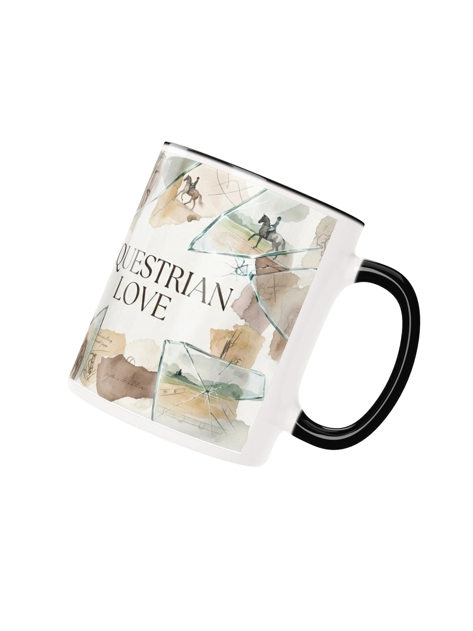 The Herd's Horizon Mug | Watercolor Equestrian Art Mug product image (30)