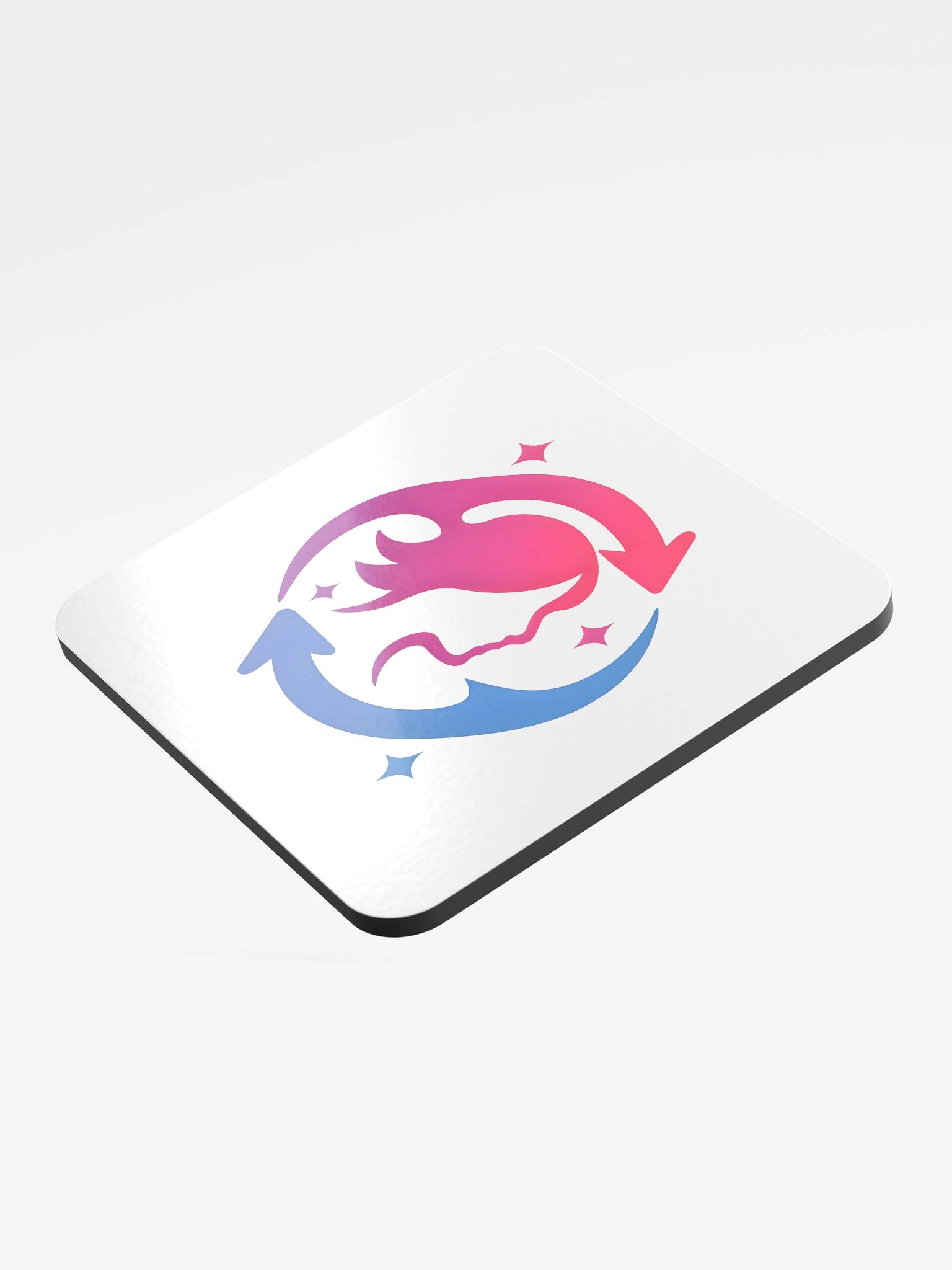 SparkSync Glossed Cork Coaster product image (3)