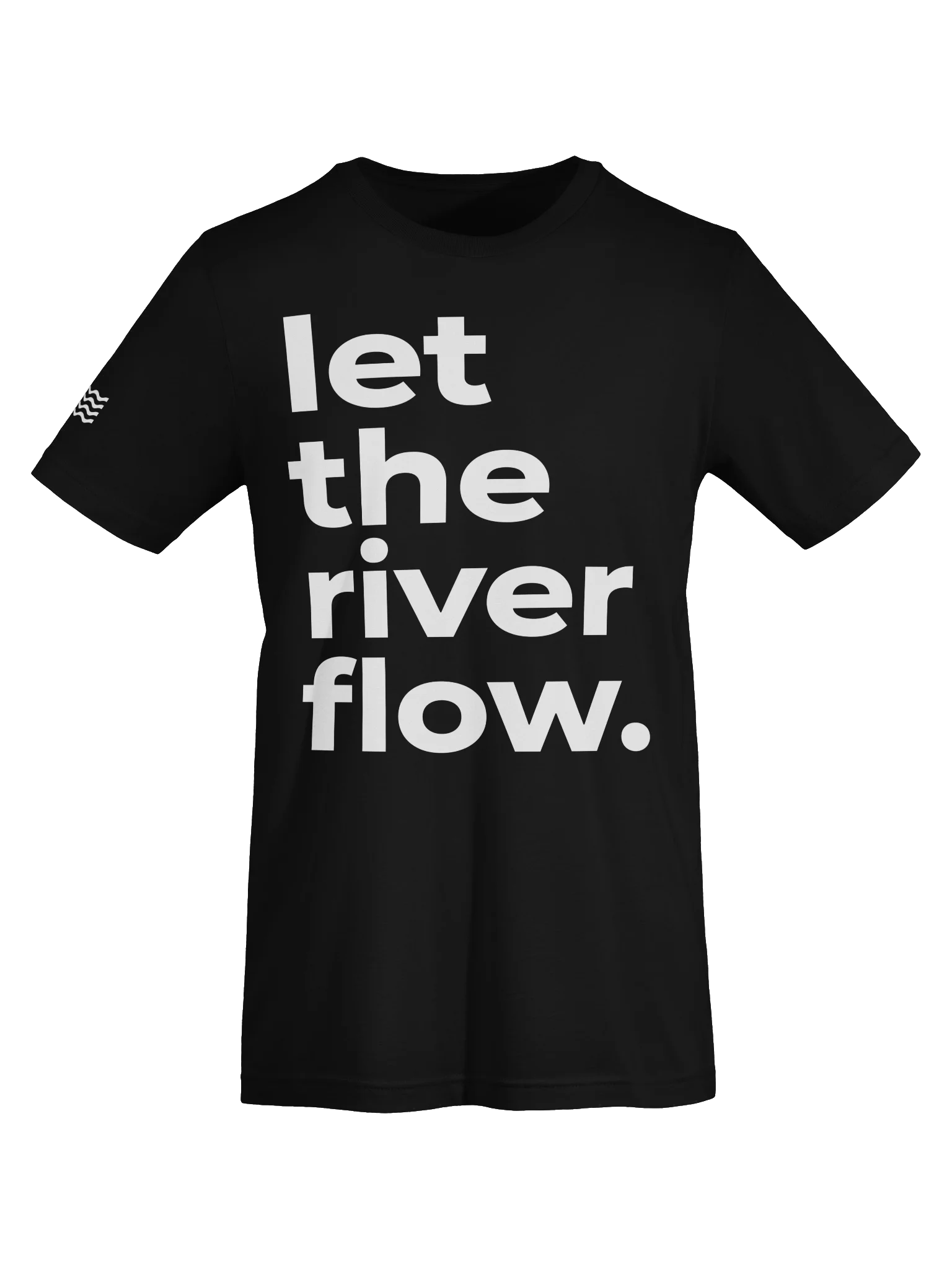Let The River Flow Tee - Bold Dark product image (5)