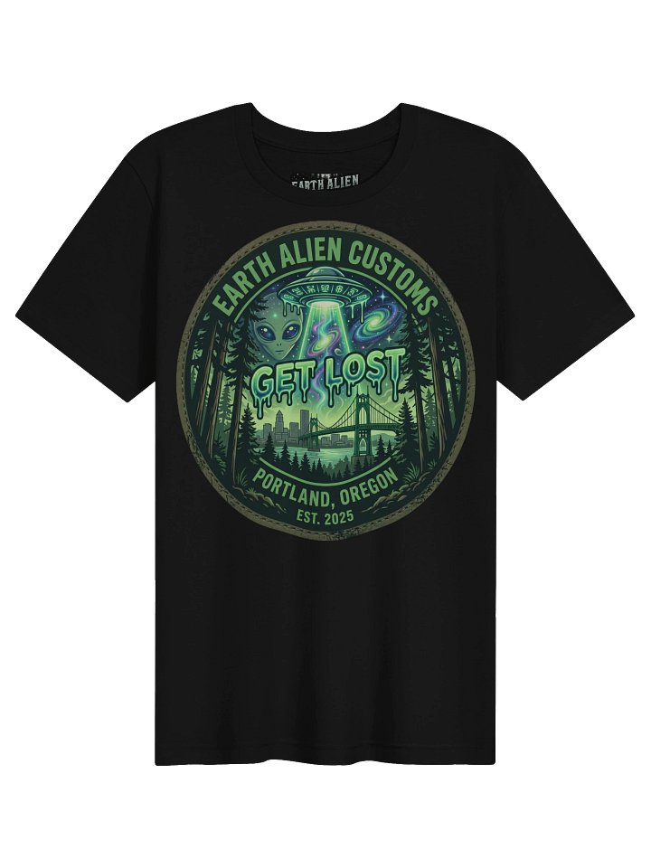 Get Lost 2.0 Alien UFO Portland Tee product image (1)