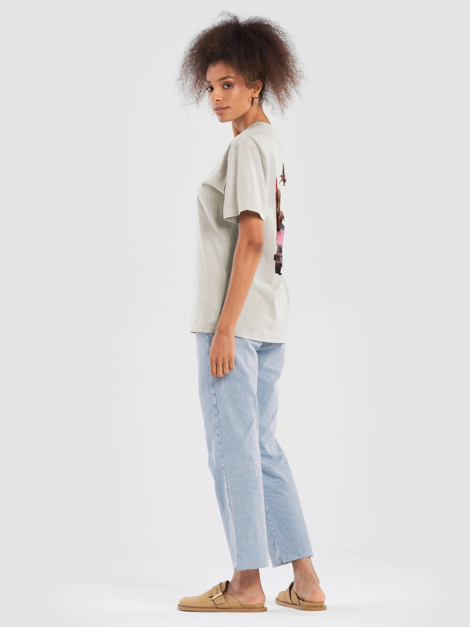 Divine Eye Wings Oversized Tee product image (8)
