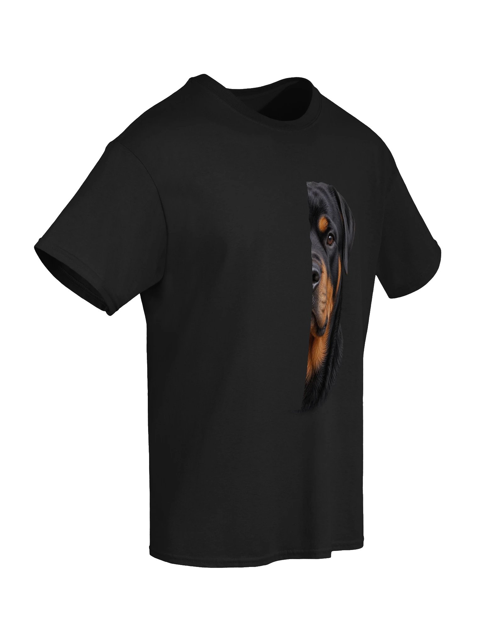 Dog - Rottweiler (Face) — Unisex Gildan Heavyweight 100% Cotton T-Shirt product image (61)
