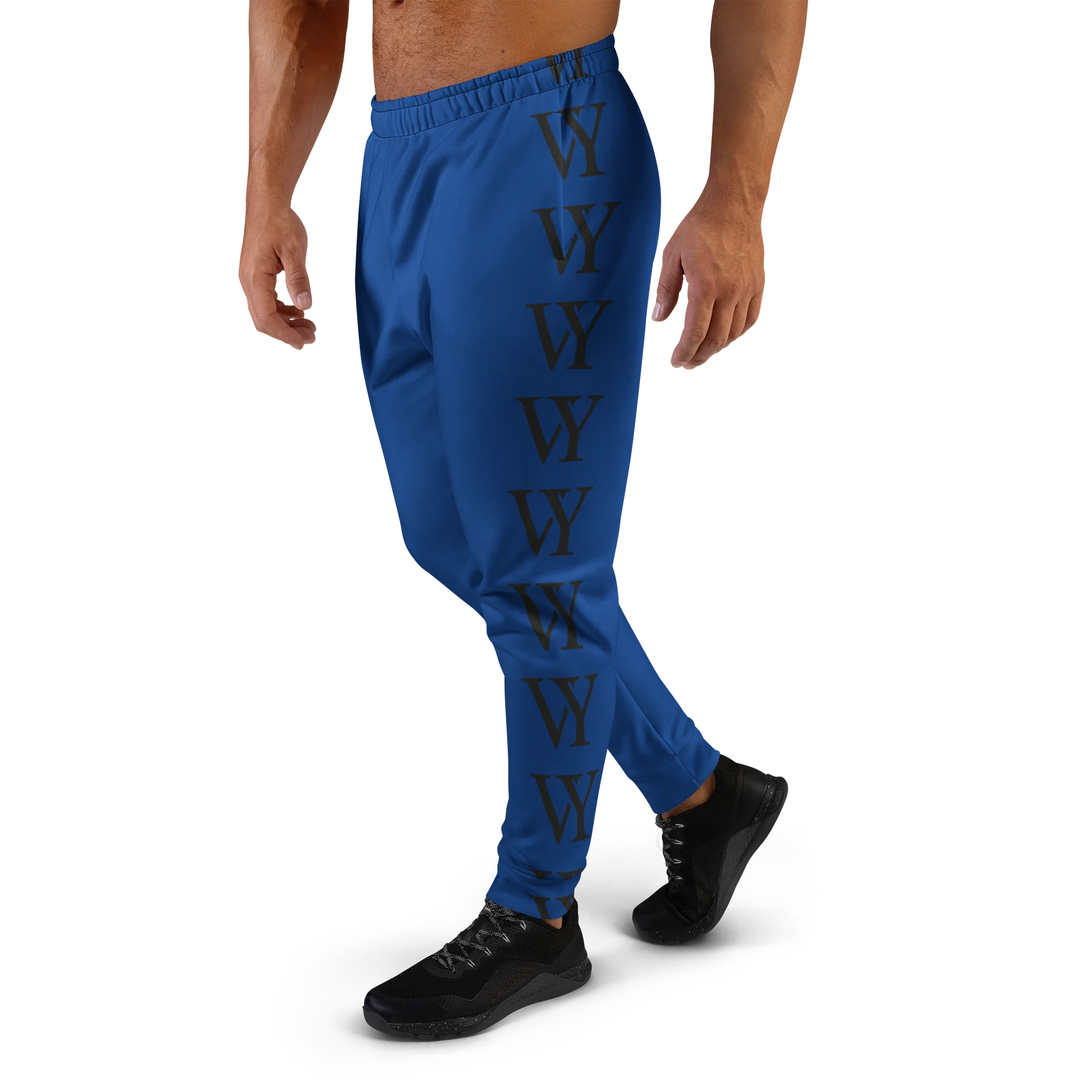 VY Dark Cerulean Pattern Joggers product image (1)