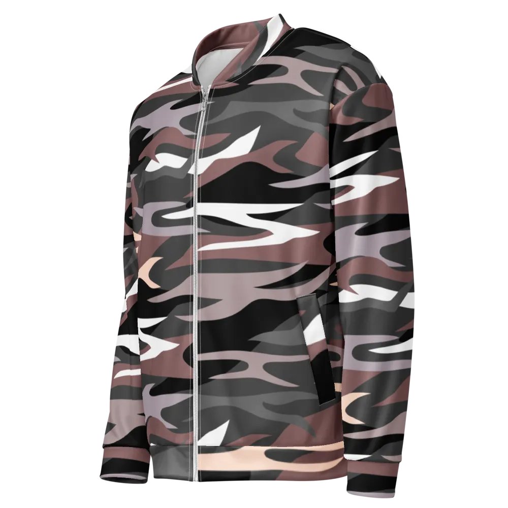 Customizable Camo Waves Bomber Jacket product image (7)