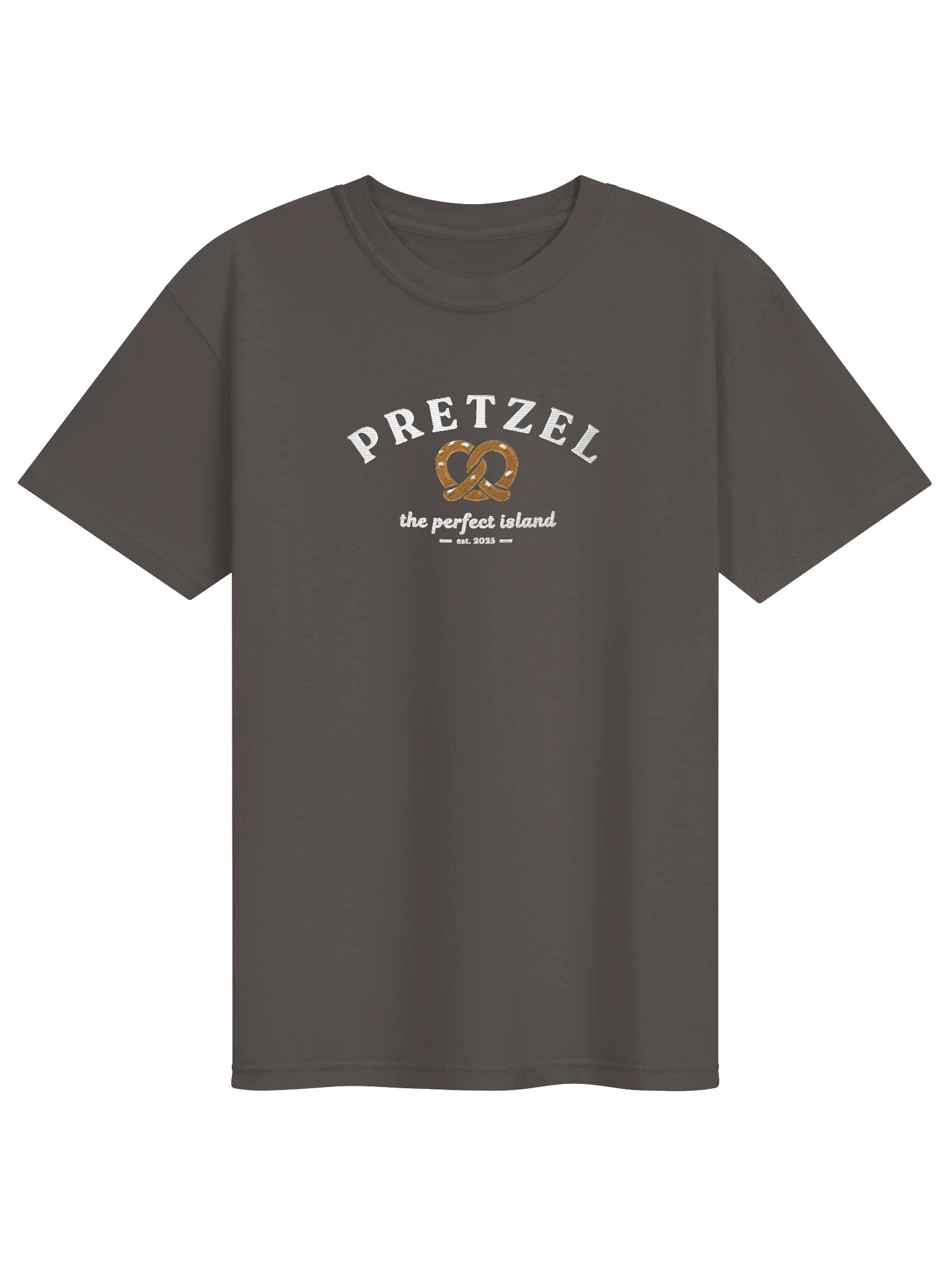 pretzel embroidered tee product image (2)