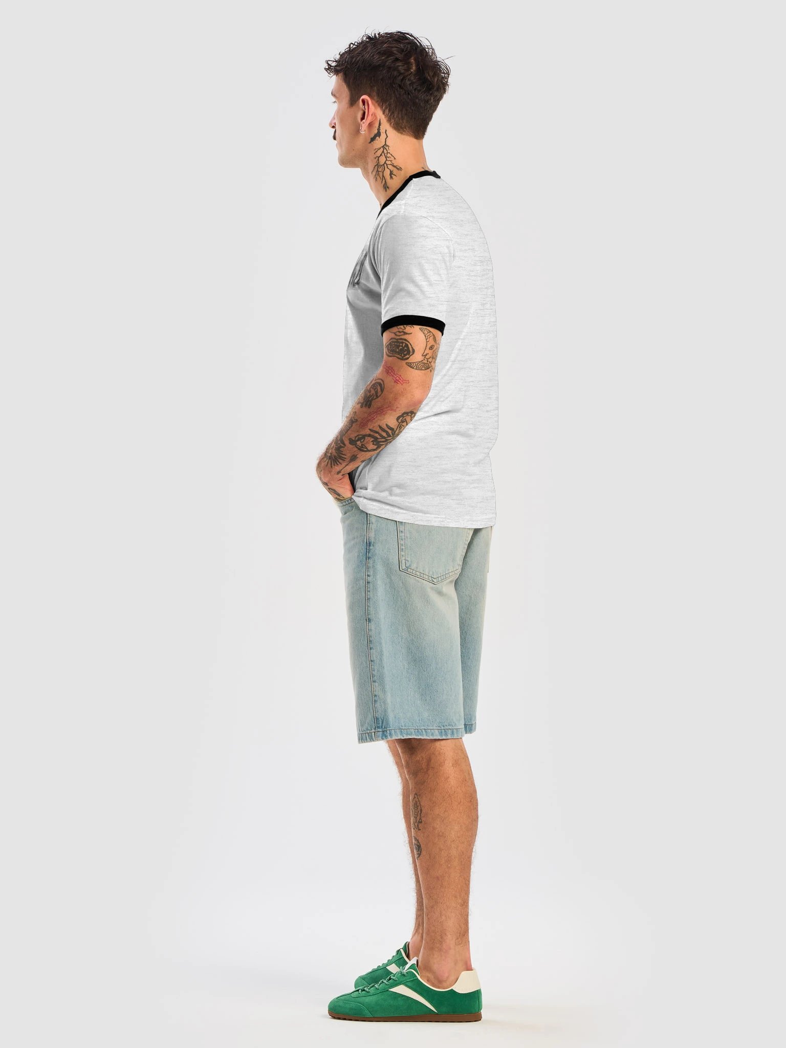 Diaper • Big Wheel • Cowboy Boots – Orson Inspired Ringer Style T-Shirt product image (8)