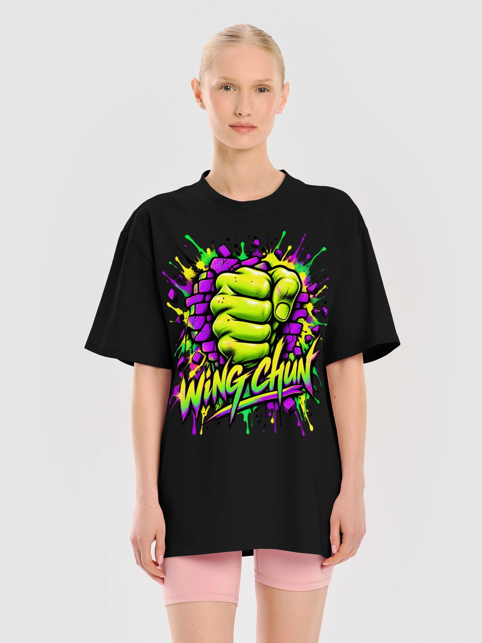 Wing Chun – 80's Inspired Breakthrough Tee product image (6)