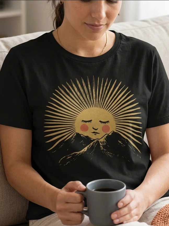 Vintage Boho Sun Shirt product image (1)