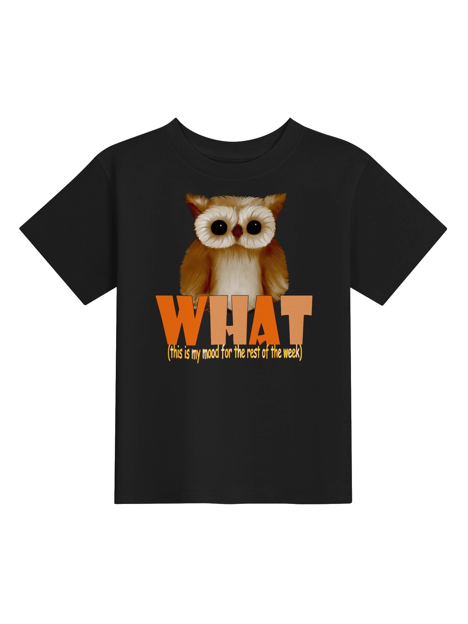 Owl "WHAT", Toddler T-Shirt - Bella+Canvas product image (1)