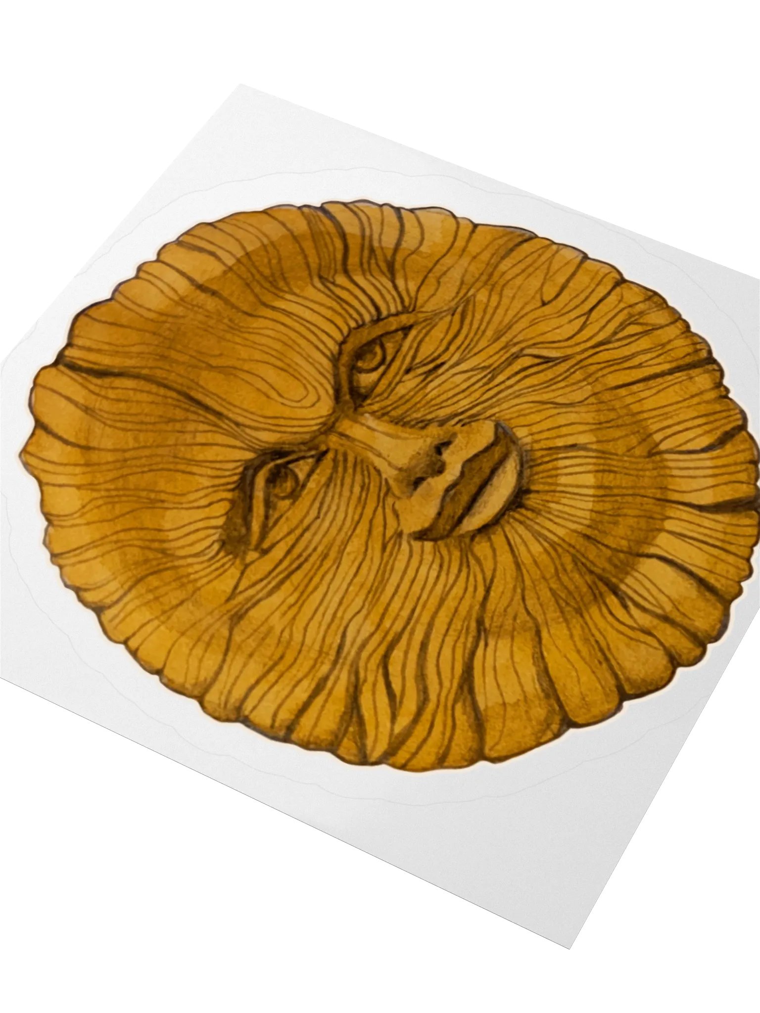Green Man sticker product image (3)
