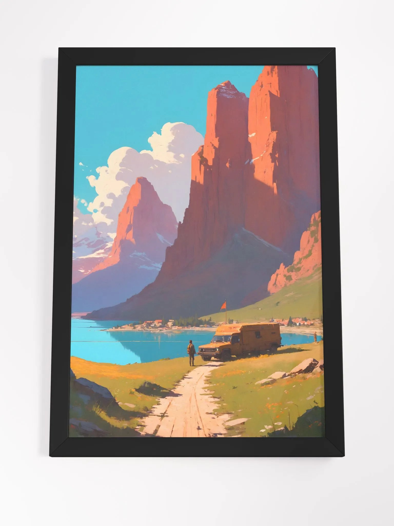 Isolated Adventure - Framed Poster product image (7)