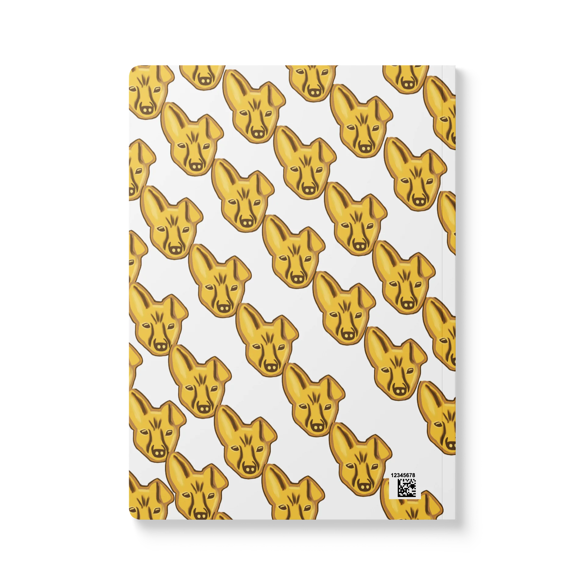 Golden Pixel Notebook product image (3)
